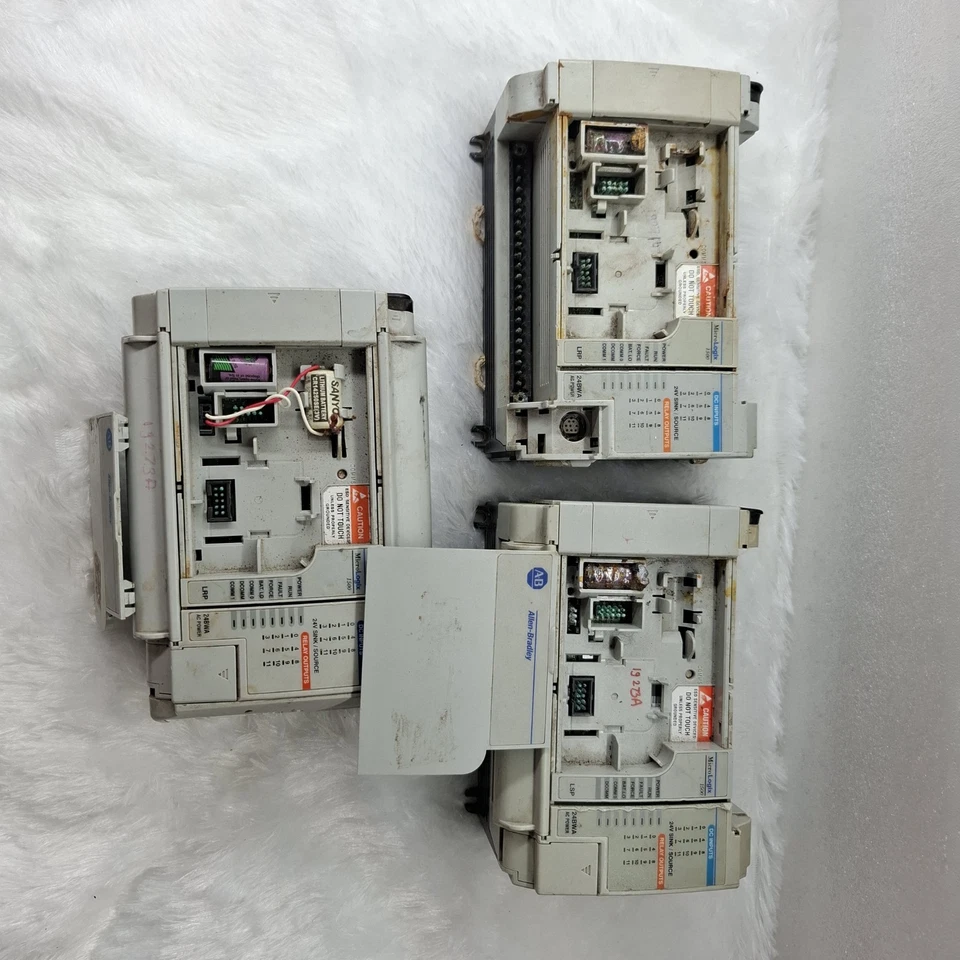 FOR PARTS LOT OF 3PCS ALLEN BRADLEY MICROLOGIX 1500 1764-24BWA